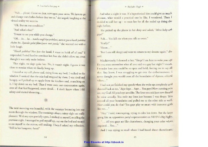 I Too Had A Love Story Pdf In Telugu
